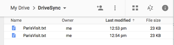 Autosync for Google Drive