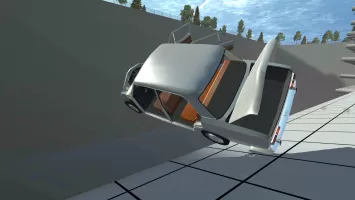 Simple Car Crash Physics Sim