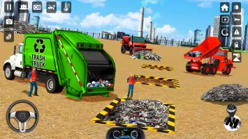 Trash Truck Games Simulator 3D