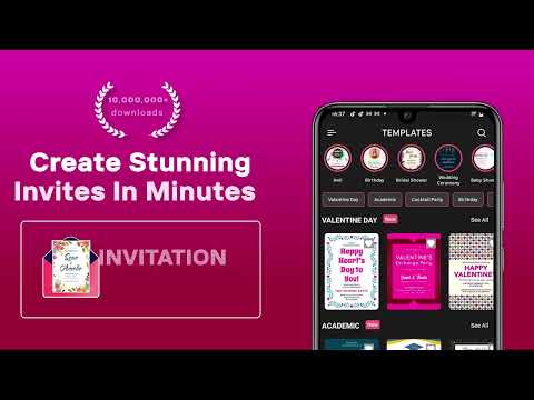 How to Create Invitations With Invitation Maker App