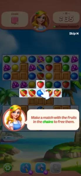 Fruit Diary - Match 3 Games