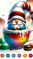 Fairytale Color by number game