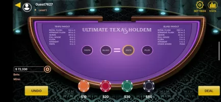 Ultimate Texas Holdem Offline