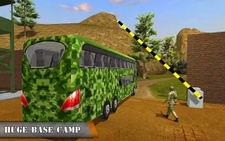 Army Bus Transporter Coach Fun