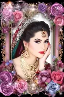 Rose Flower  Photo Frame