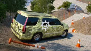 Car Simulator Escalade Driving