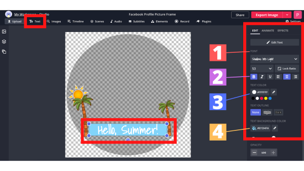 How to Make a Facebook Profile Picture Frame？