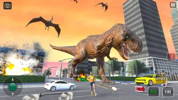 Dinosaur Smash Rescue Batle 3D