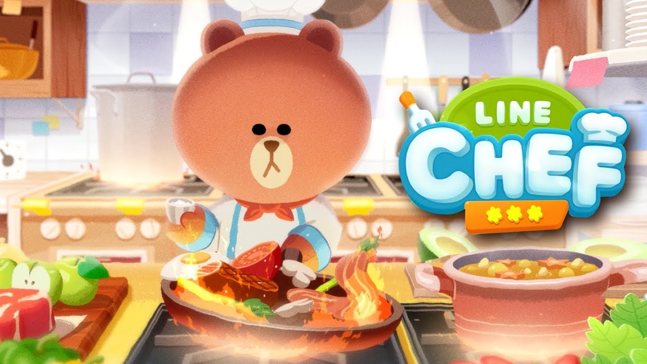 [LINE CHEF] Promotion movie｜cooking together with Brown!