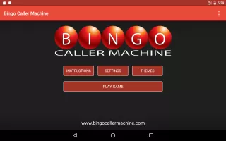 Bingo Caller Machine