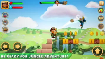 Jake Adventure Time-Jungle Run