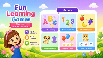Kindergarten kid Learning Game