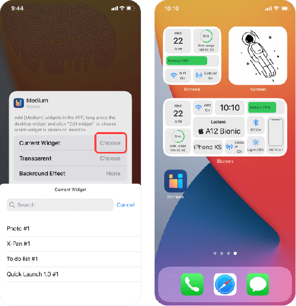 iScreen - Widgets & Themes