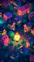 Idle Light City: Clicker Games