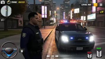 Police Car Driving Cop Chase