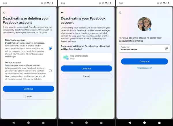 How to Deactivate Facebook on A phone？