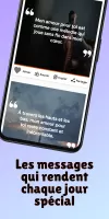 Messages touchants le cœur