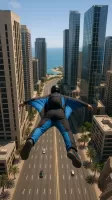 Base Jump Wing Suit Flying