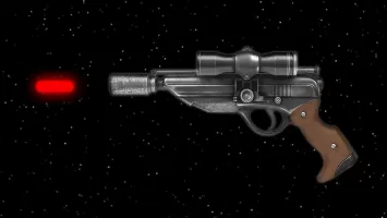 Laser saber and gun simulator