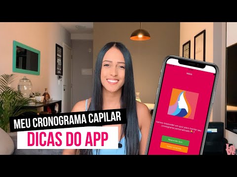 DICAS APP - MEU CRONOGRAMA CAPILAR