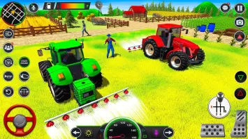 Indian Farming Tractor Game 3D