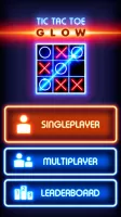 Tic Tac Toe Glow: 2 Players