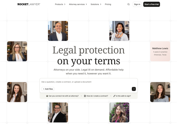 Rocket Lawyer Legal & Law Help