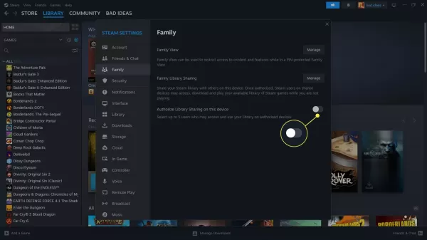 How to Share Games on Steam？