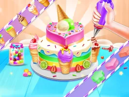 Sweet Bakery - Girls Cake Game