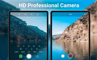 HD Camera for Android: 4K Cam