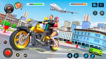 Flying Bike Driving Simulator