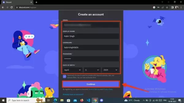 How to Set Up your Discord Account？