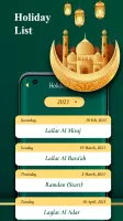 Hijri Islamic Calendar