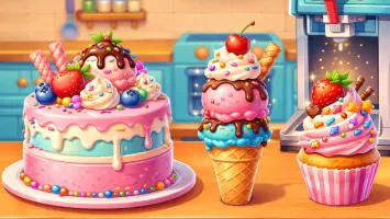 Cake Maker Sweet Bakery Games