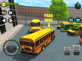 School Bus Simulator Driving