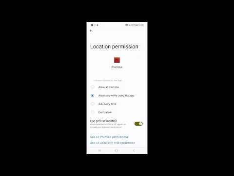 Android Background Location Permission Video