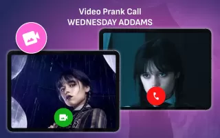 Wednesday Addams Prank Call
