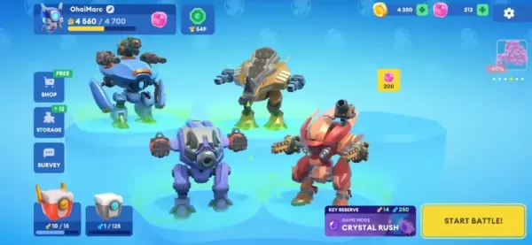 Little Big Robots. Mech Battle