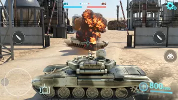 Tanks Battlefield: PvP Battle