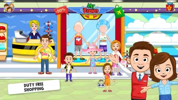 My Town Airport games for kids