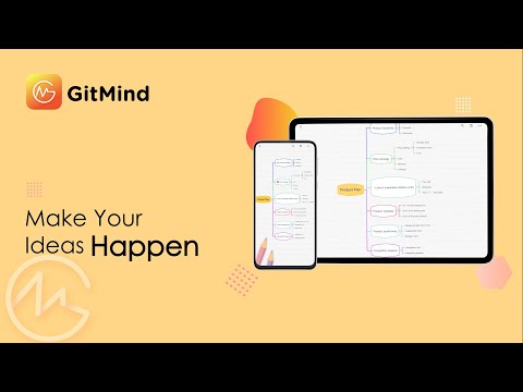 Download GitMind mobile app to mind map on the go!