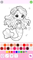 Mermaid Coloring