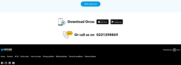 Orcas: Private Tutoring