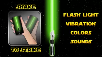 Laser saber and gun simulator