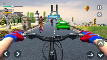 BMX Cycle Race: Cycle Stunts