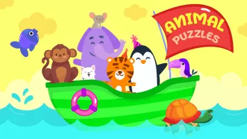 Animal Puzzle & Games for Kids