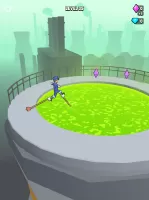 Stilts Run: Walk & Step Over
