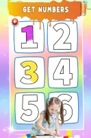 Glitter Number & ABC Coloring