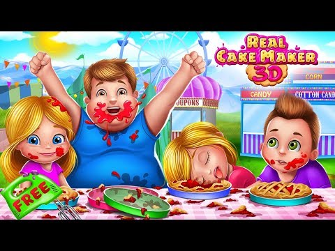 Real Cake Maker 3D | Game Trailer | TabTale