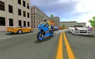 Sports bike simulator Drift 3D